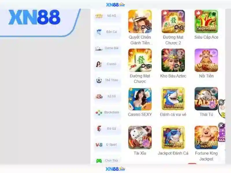 Tính Năng Chính Của Trang Chủ Slot XN88